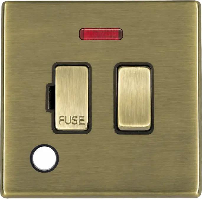 Hart G2 AB 13A DP Fuse SP+N+CO AB/BL