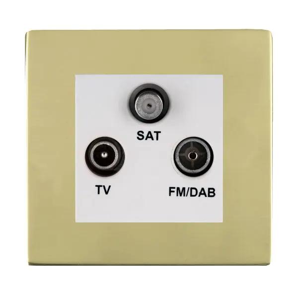 Sher CFX PB Non-Isolat DAB TV+FM+SAT WH
