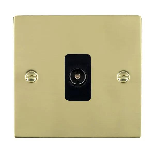 Shr PB 1g Isolated TV 1in/1out BL
