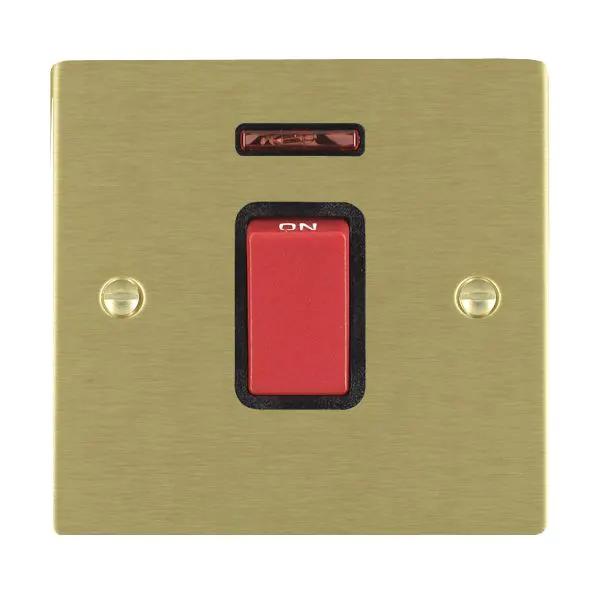 Shr SB 1g 45A Double Pole+N Red Rkr/BL