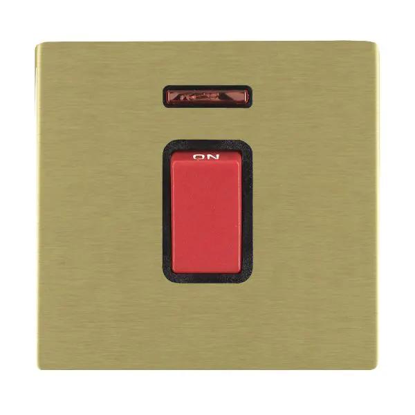S-CFX SB 1g 45A Double Pole+N Red Rkr/BL