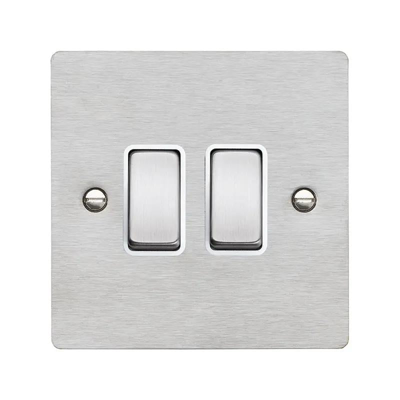 Shr SS 2g 10AX 2 Way Rkr SS/WH