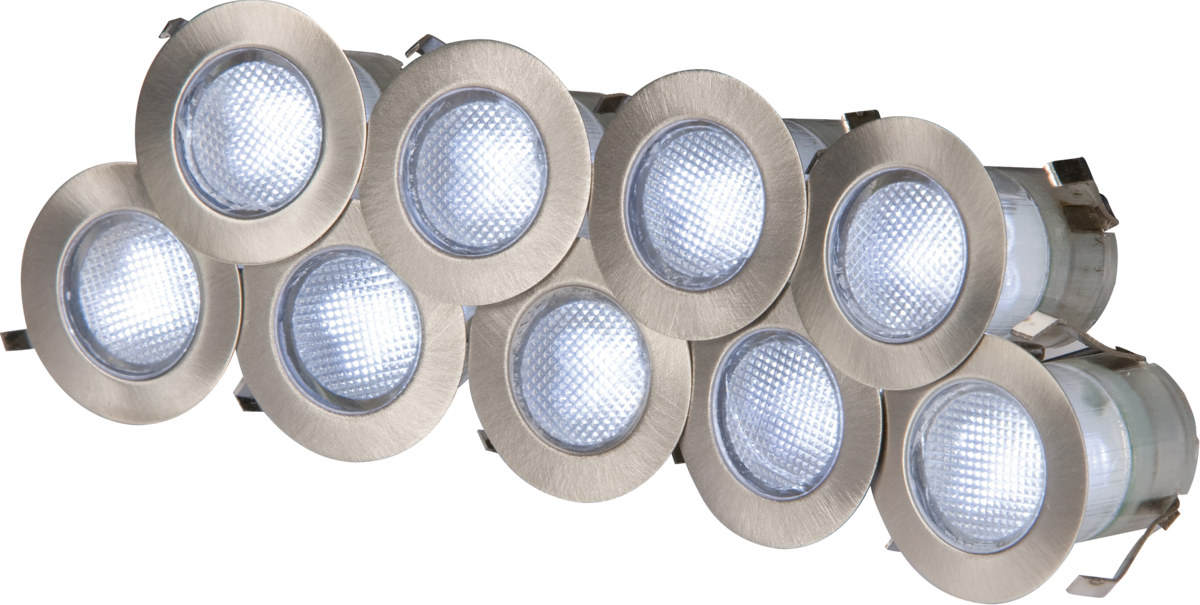 marker light 230V IP65 10 x 0.2w Cool White LED Kit 6000K - marker light 230V IP65 10 x 0.2w Cool White LED Kit 6000K
