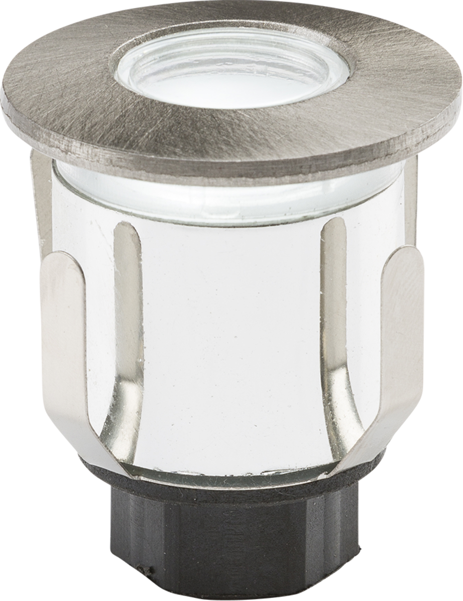 Stainless steel LED recessed ground light for outdoor electrical lighting