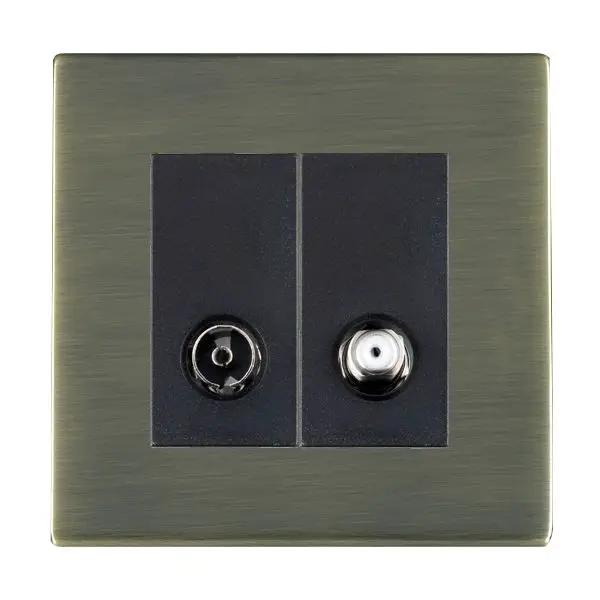 S-CFX AB 2g N-Isol TV+Sat 2in/2out BL