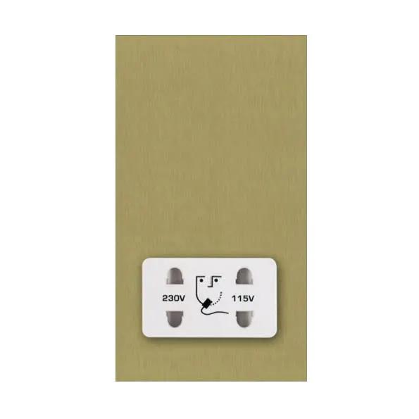 Sheer G2 SB Shaver Dual Volt Socket WH