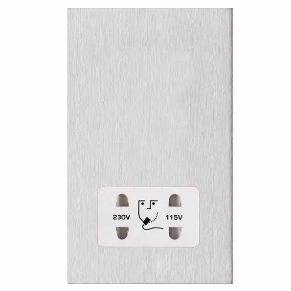 Sheer G2 SS Shaver Dual Volt Socket WH