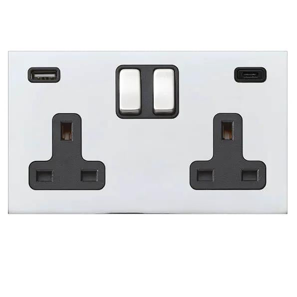 Shr G2 BC DP SS2+USB+USB C BC/BL