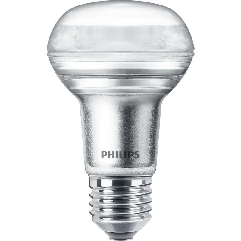 LED light bulb with E27 screw base, energy-efficient lighting for home or business