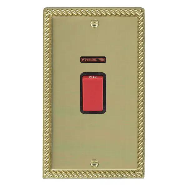 Cher G PB 45A DP+N VERTICAL Red Rkr/BL