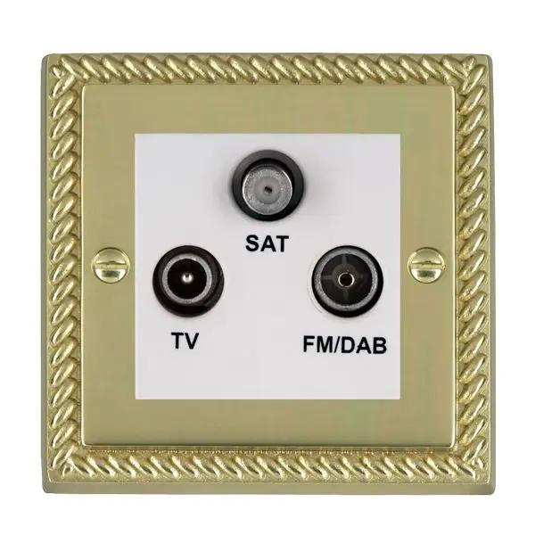 Cher G PB Non-Isolat DAB TV+FM+SAT WH