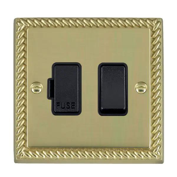 Cher G PB 1g 13A DP Fused Spur BL/BL