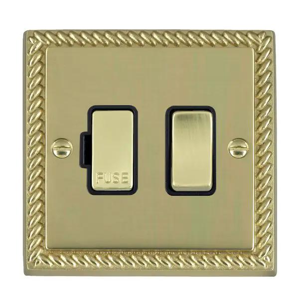 Cher G PB 1g 13A DP Fused Spur PB/BL