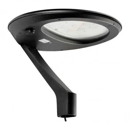 SOLIS COLUMN HEAD WITH ZHAGA-BLACK 100W 2700K-CRI 70-IP66-IK08 13000LM