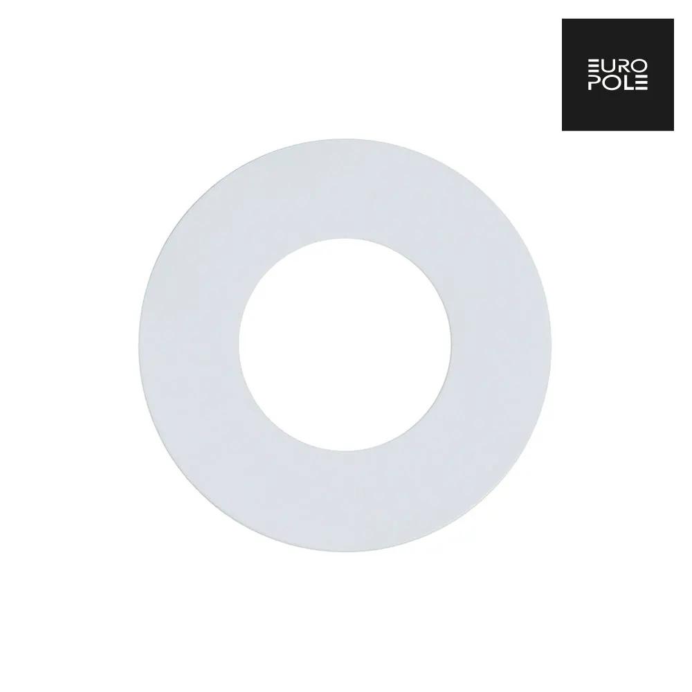 LED UP UNIVERSAL Fixed Round Bezel - Matt White