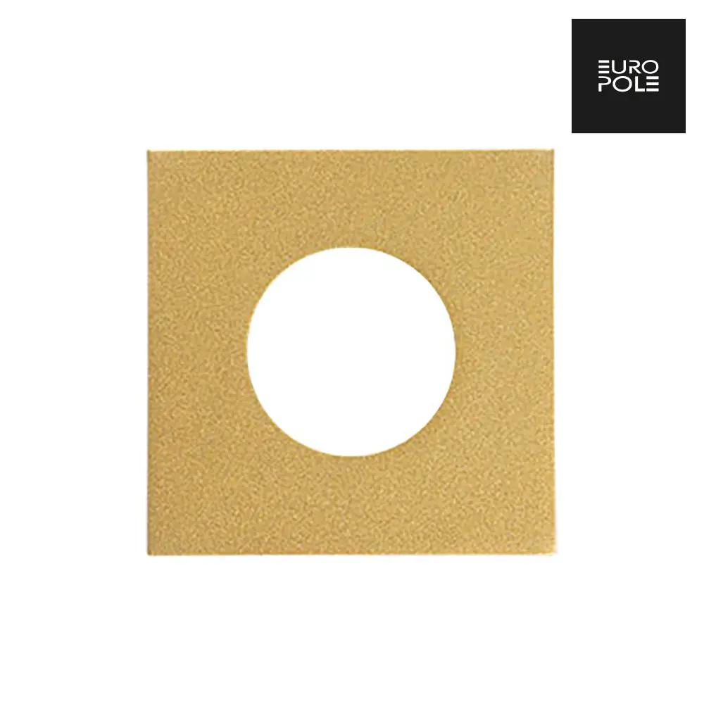 LED UP UNIVERSAL Fixed Square Bezel - Satin Gold