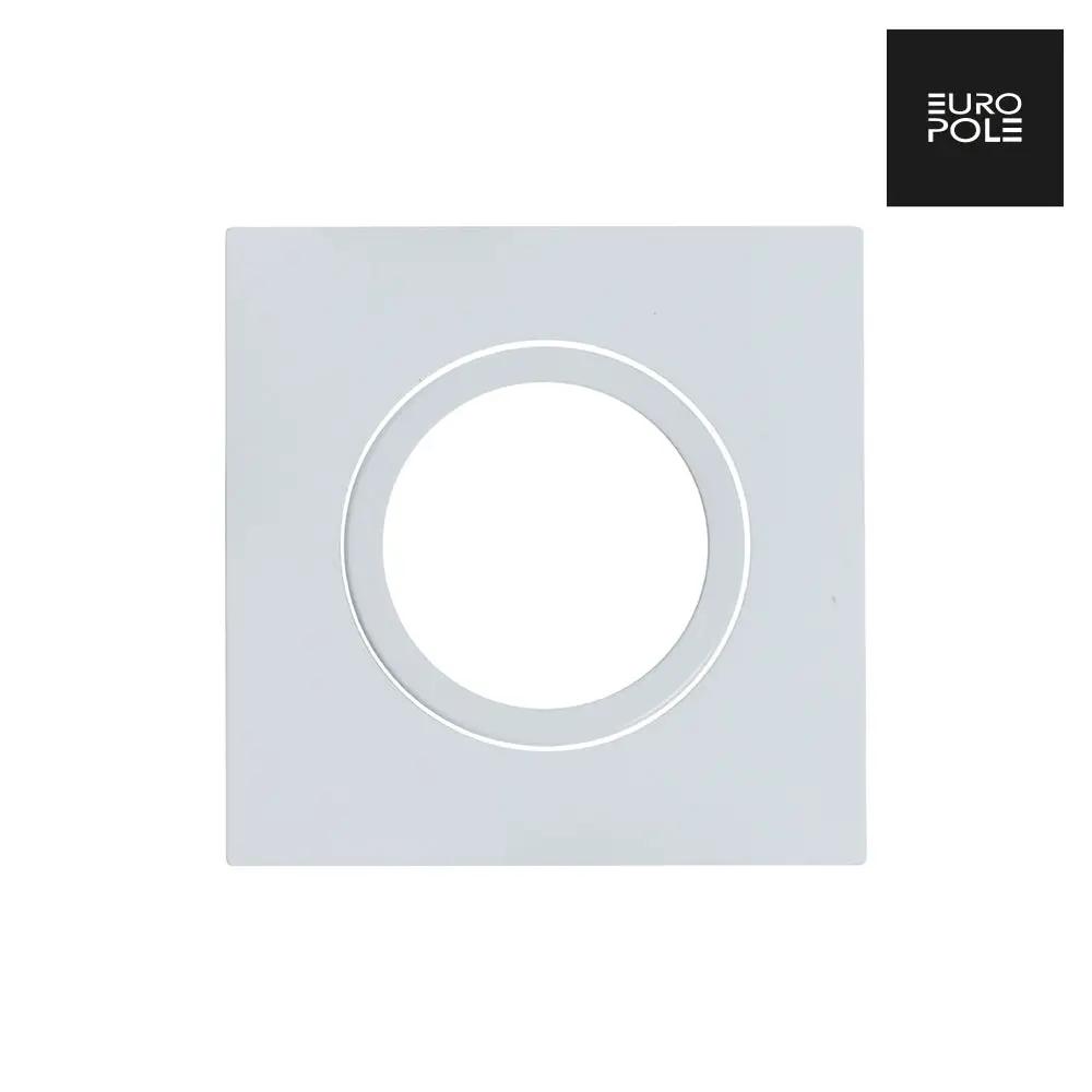 LED UP UNIVERSAL Adjustable Square Bezel - Matt White