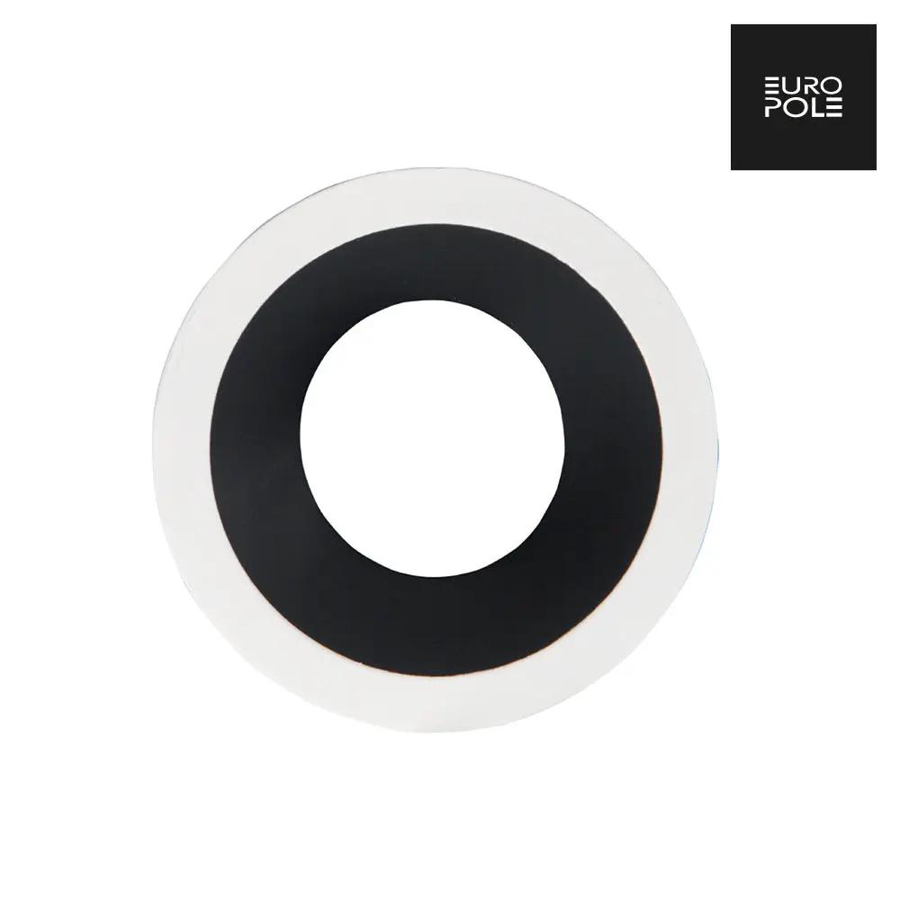 LED UP UNIVERSAL ESTHET+ ASYM Fixed Round Bezel - Matt White/Matt Black
