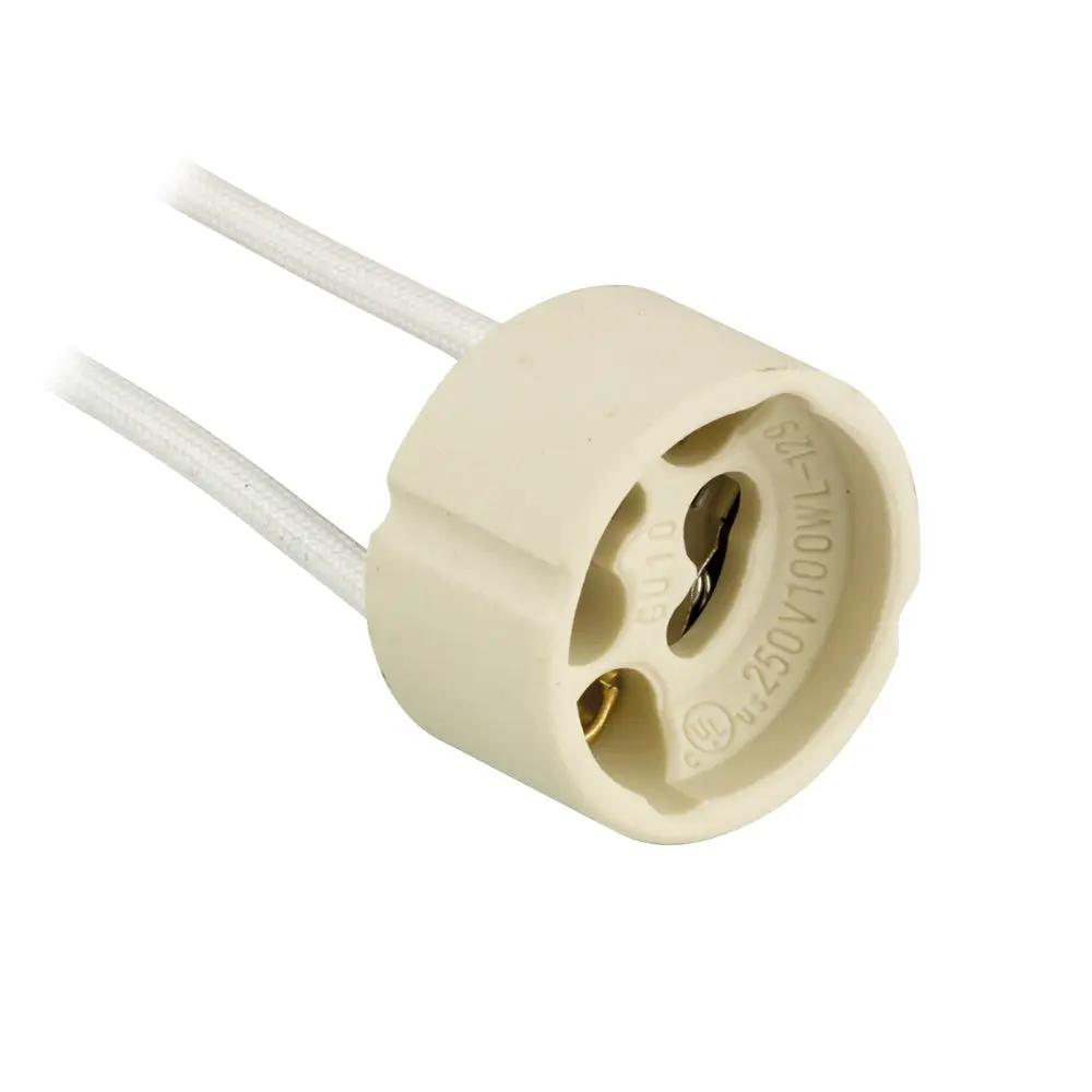 Aurora GU10 Lampholder with 21cm tails