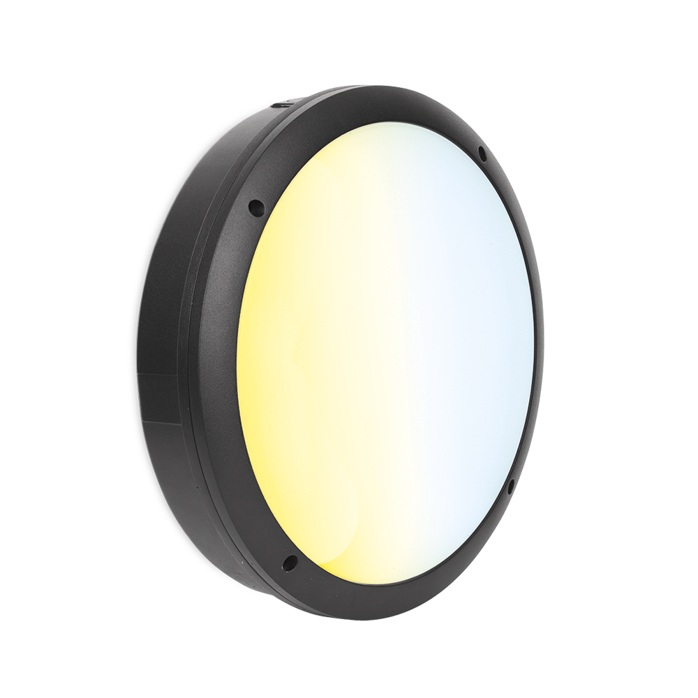 Aurora IP65 Hercules™CS 19W Upto 1900lm 3000K/4000K/6500K Bulkhead