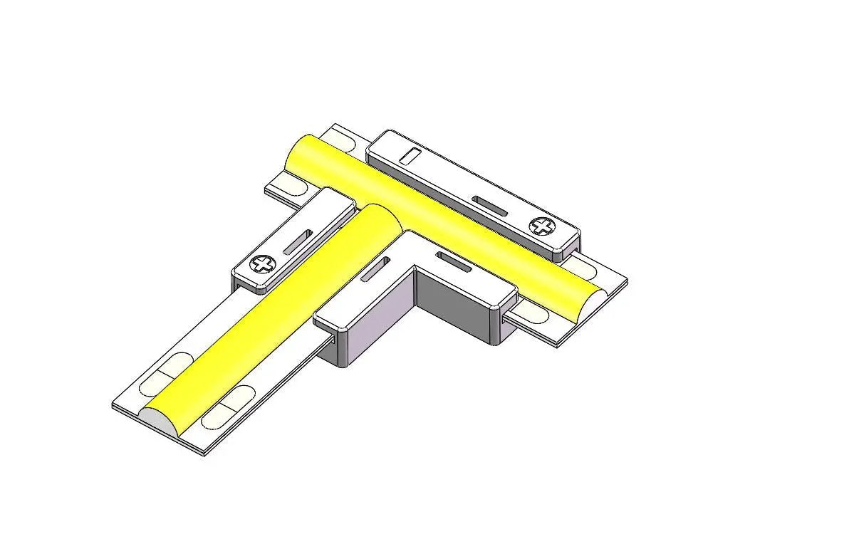 8mm T Connector for AU-ST100, 224,700,800
