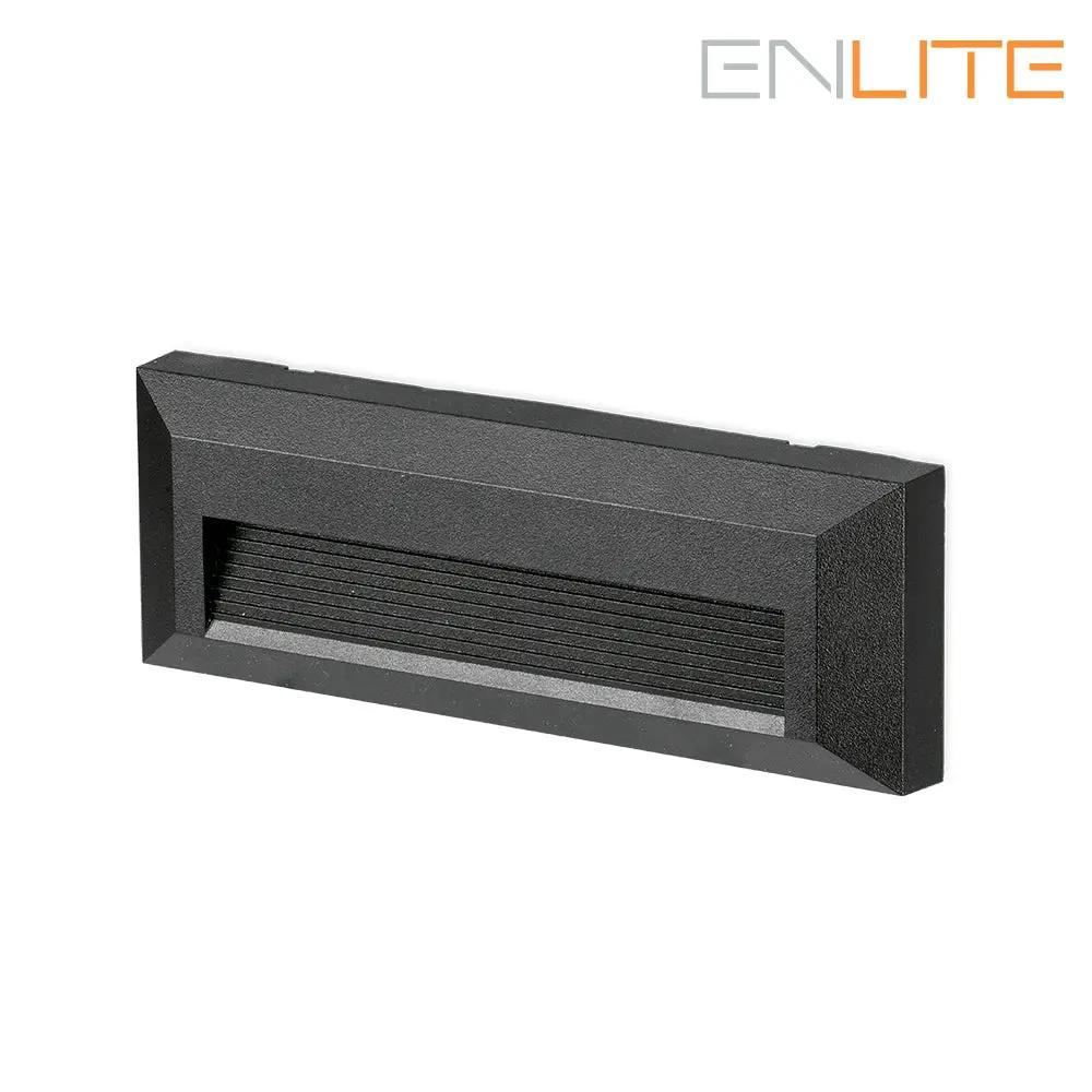 Enlite 5W Upto 270lm Surface Mount 3000K/4000K/6500K Brick Light - Black