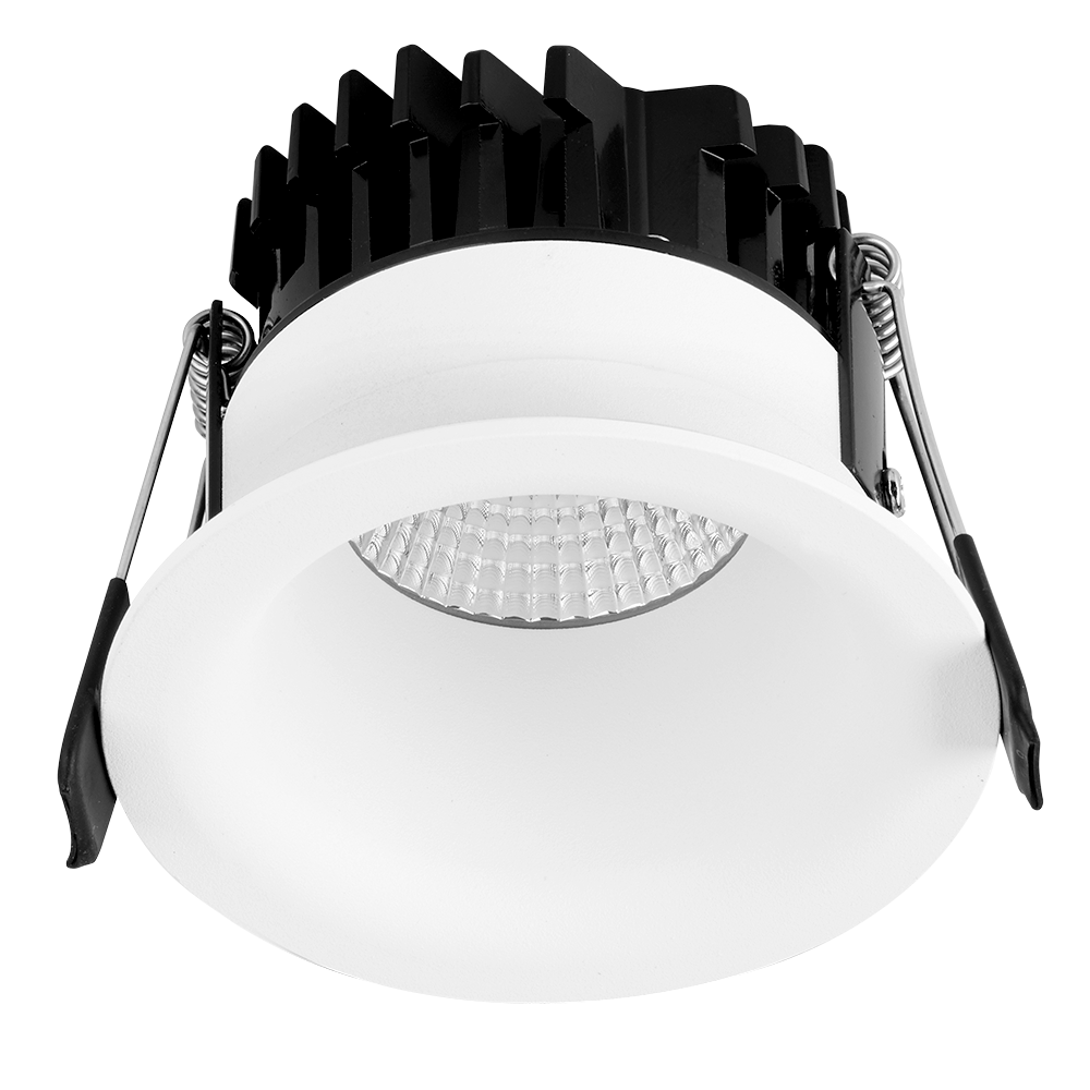 Aurora Baffled CurveE™ 7W 575lm 3000K Downlight - Triac Dimmable