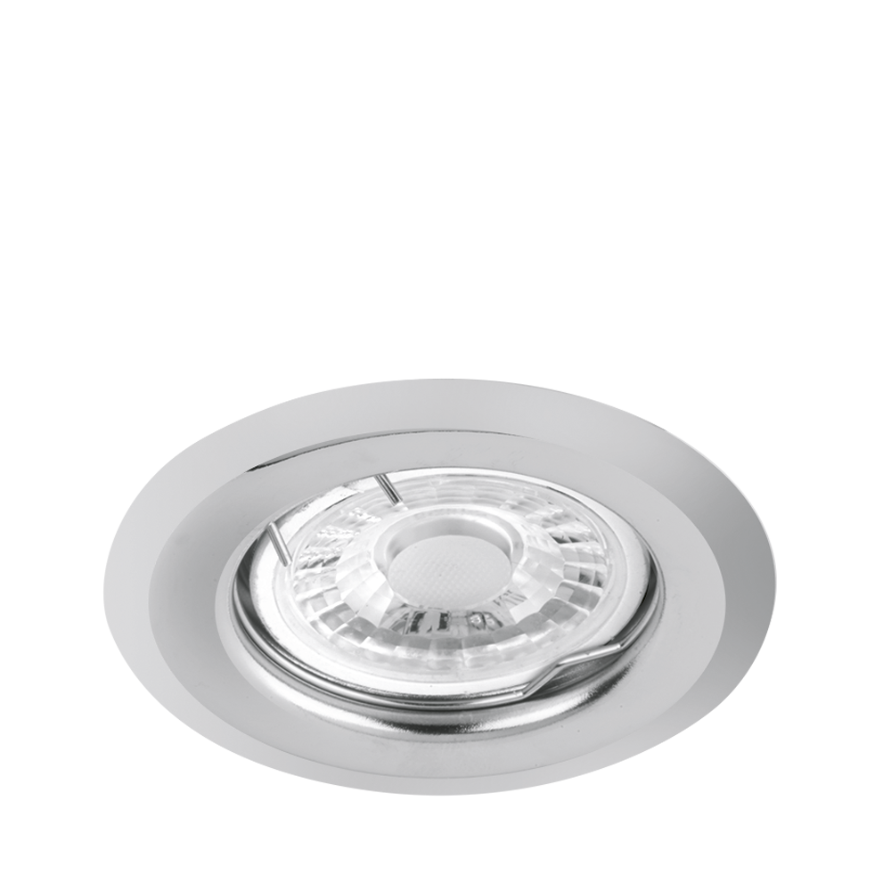 Aurora Fixed EDLM™ Downlight - Polished Chrome (Steel)