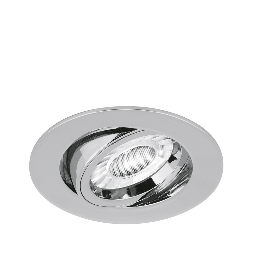 EDLM™ GU10 Adjustable Lock Ring Downlight - Polished Chrome