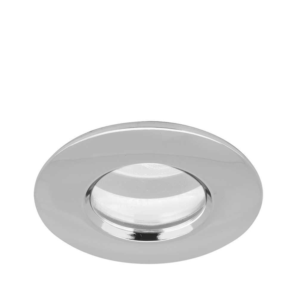 EDLM™ GU10 IP65 Fixed Downlight - Polished Chrome