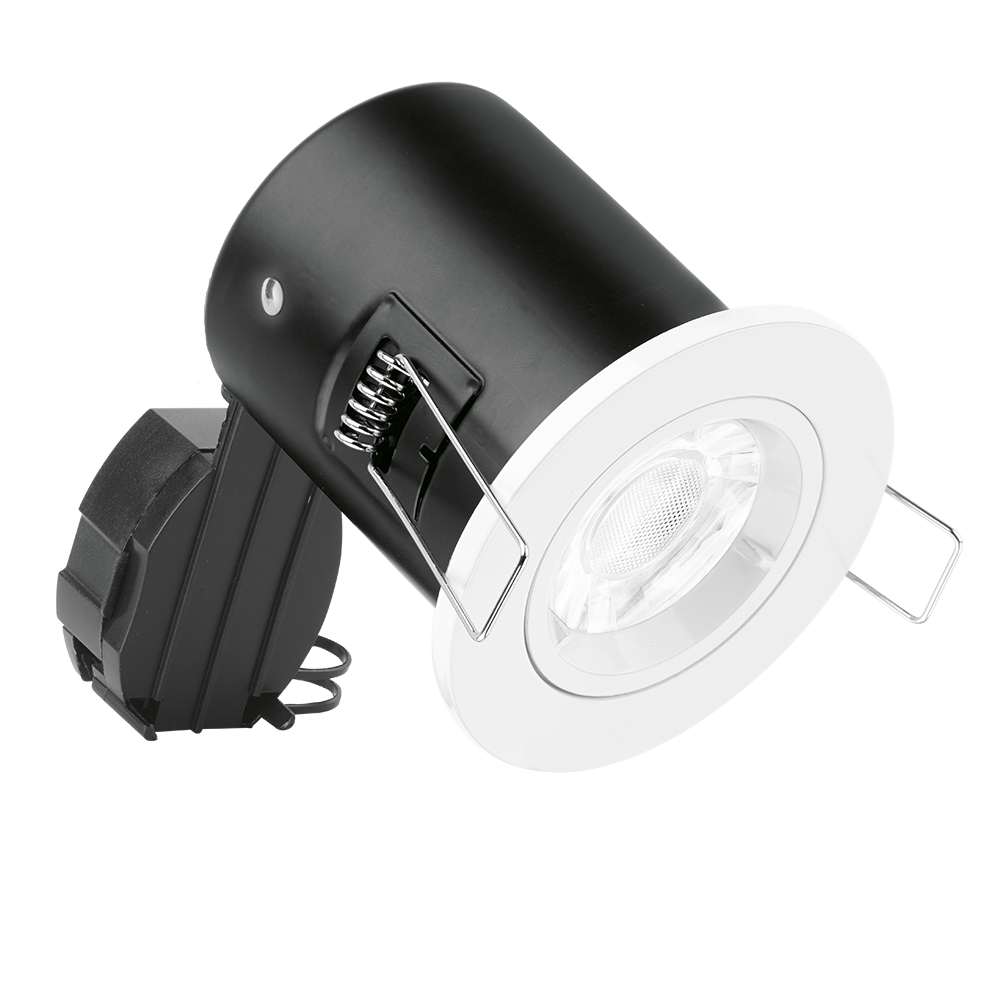 Aurora Fire Rated Fixed White EFD LED Downlight Spot