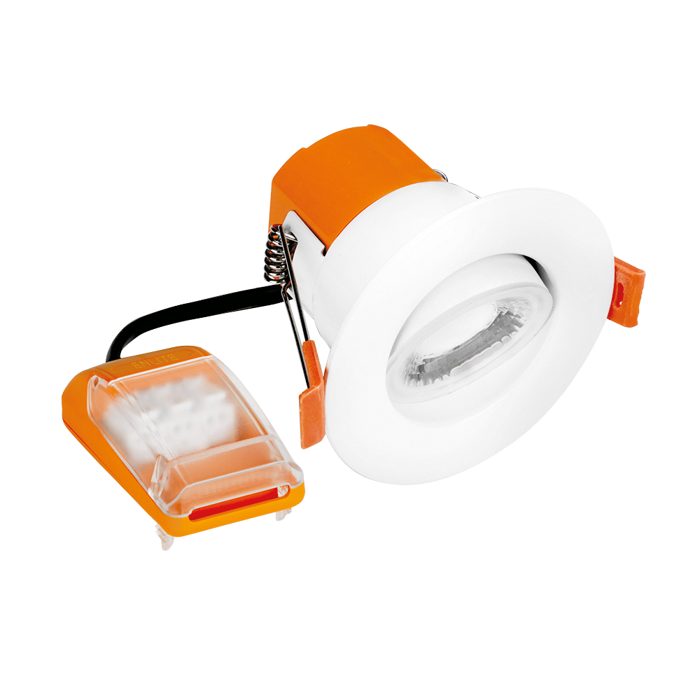 230V 6W LED IP65 Adj. Dim. Fire Rated Downlight White 3000/4000/6500K