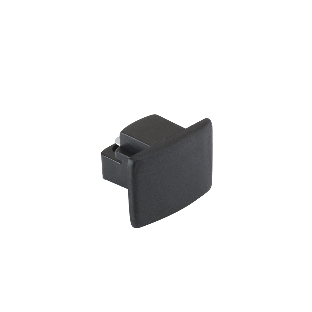 Aurora Single Circuit Dead End Connector - Black