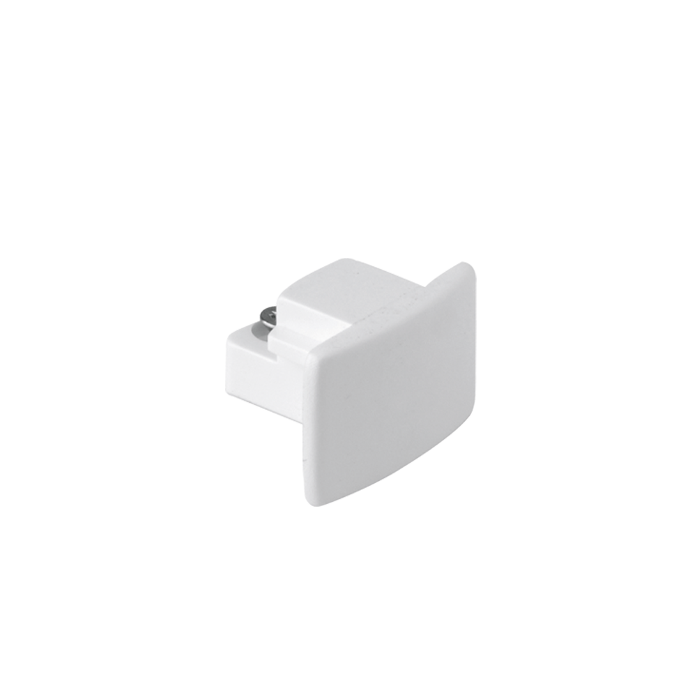 Aurora Single Circuit Dead End Connector - White