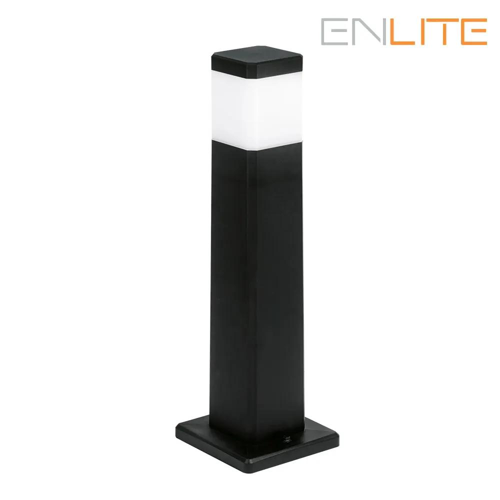 230V GU10 Bollard Square Black