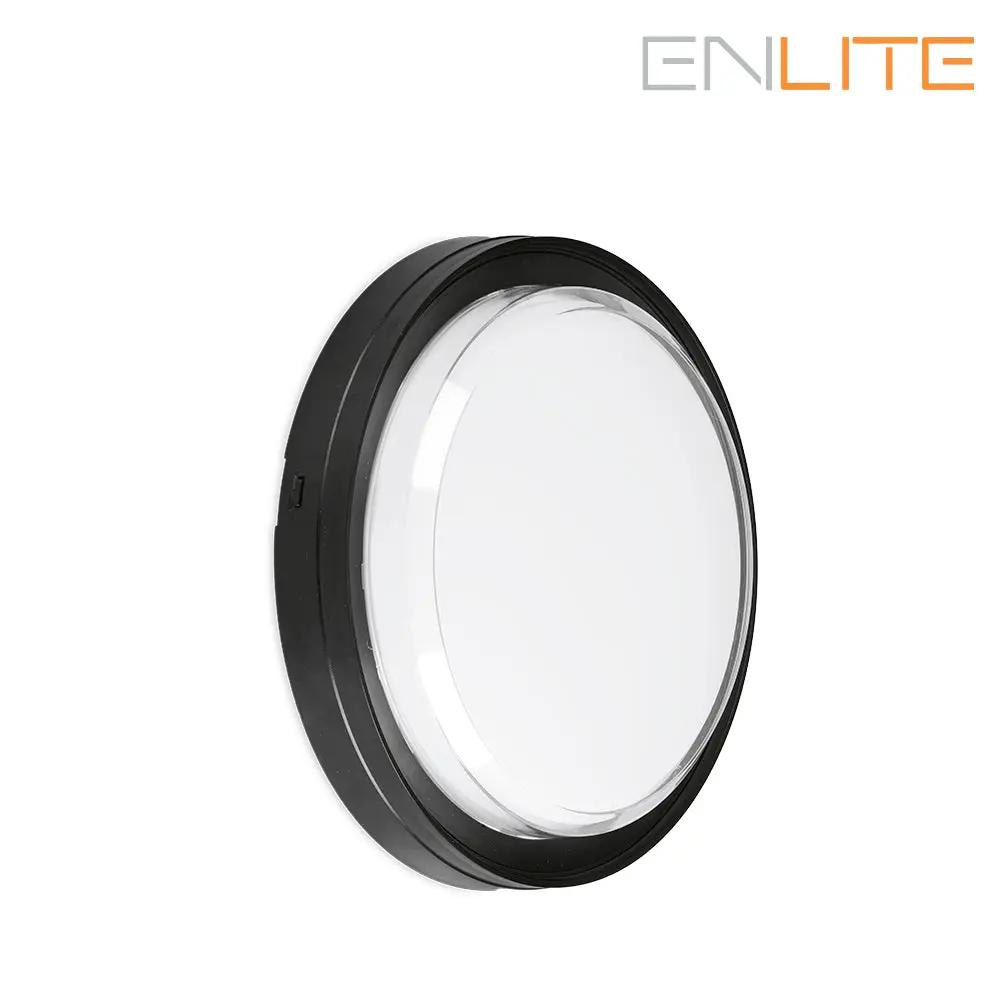 Enlite 15W Upto 1800lm 3000K/4000K/6500K Round Coastal Bulkhead