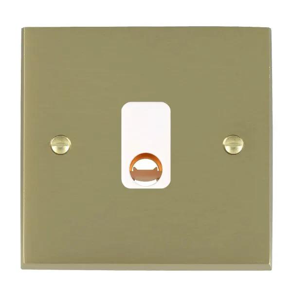 Cher V SB 1g 20A Cable Outlet WH