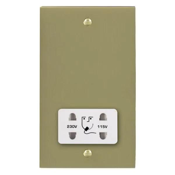 Cher V SB Shaver Dual Volt Socket WH