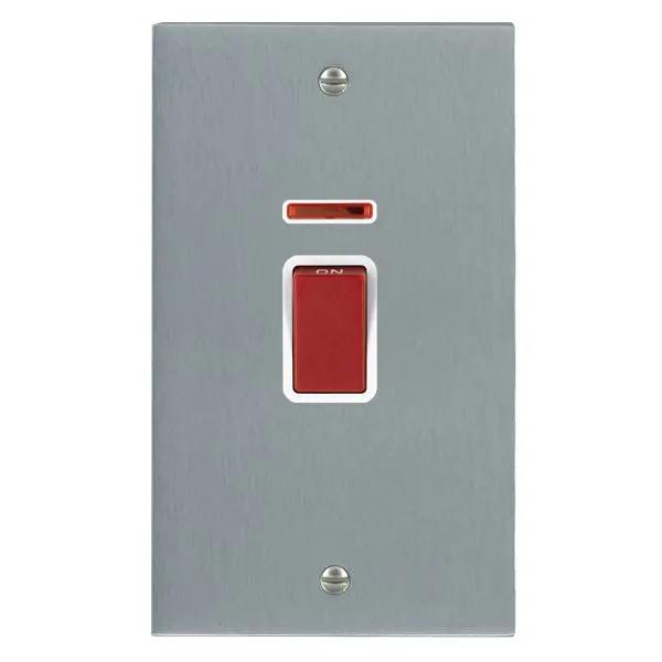 Cher V SC 45A DP+N VERTICAL Red Rkr/WH