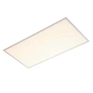 Rectangular LED ceiling panel light with slim frame, modern indoor lighting accessory