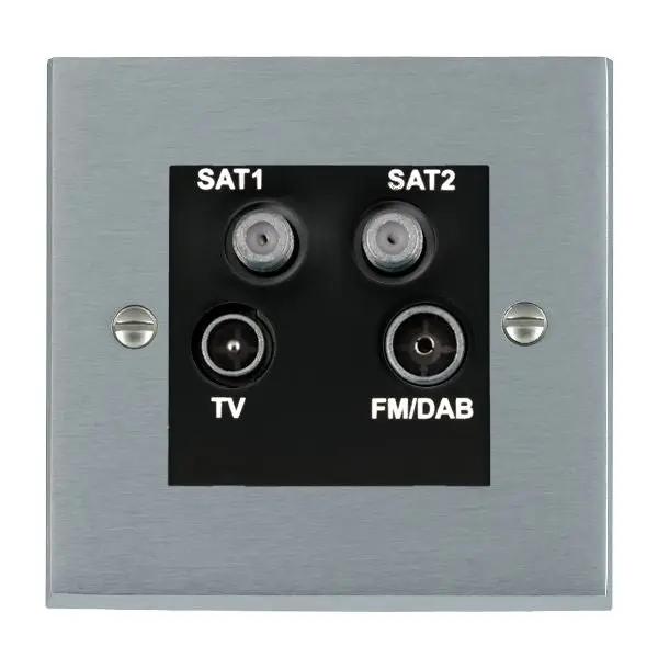 Cher V SC Non-Isolated TV+FM+2XSAT BL