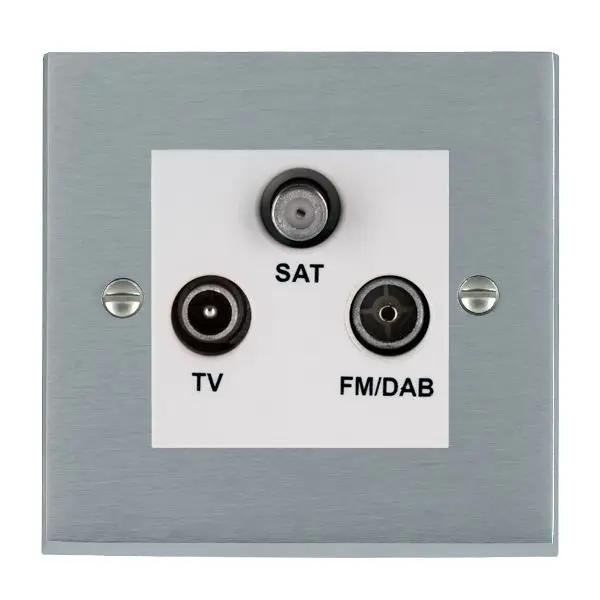 Cher V SC Non-Isolat DAB TV+FM+SAT WH