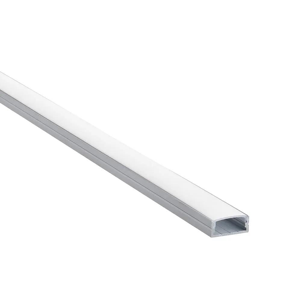 Saxby RigelSLIM Surface Wide 2m Aluminium Profile/Extrusion Silver - Saxby RigelSLIM Surface Wide 2m Aluminium Profile/Extrusion Silver