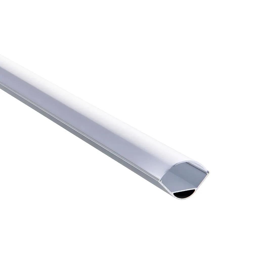 Saxby Saxby Rigel Corner Wide 2m Aluminium Profile/Extrusion Silver - Saxby Saxby Rigel Corner Wide 2m Aluminium Profile/Extrusion Silver