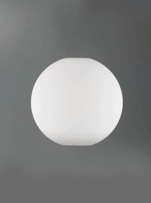 Franklite Vetross Ice 300mm Matt Opal Sphere Glass - Pendant Lights Franklite Vetross Ice 300mm Matt Opal Sphere Glass Pendant Lights