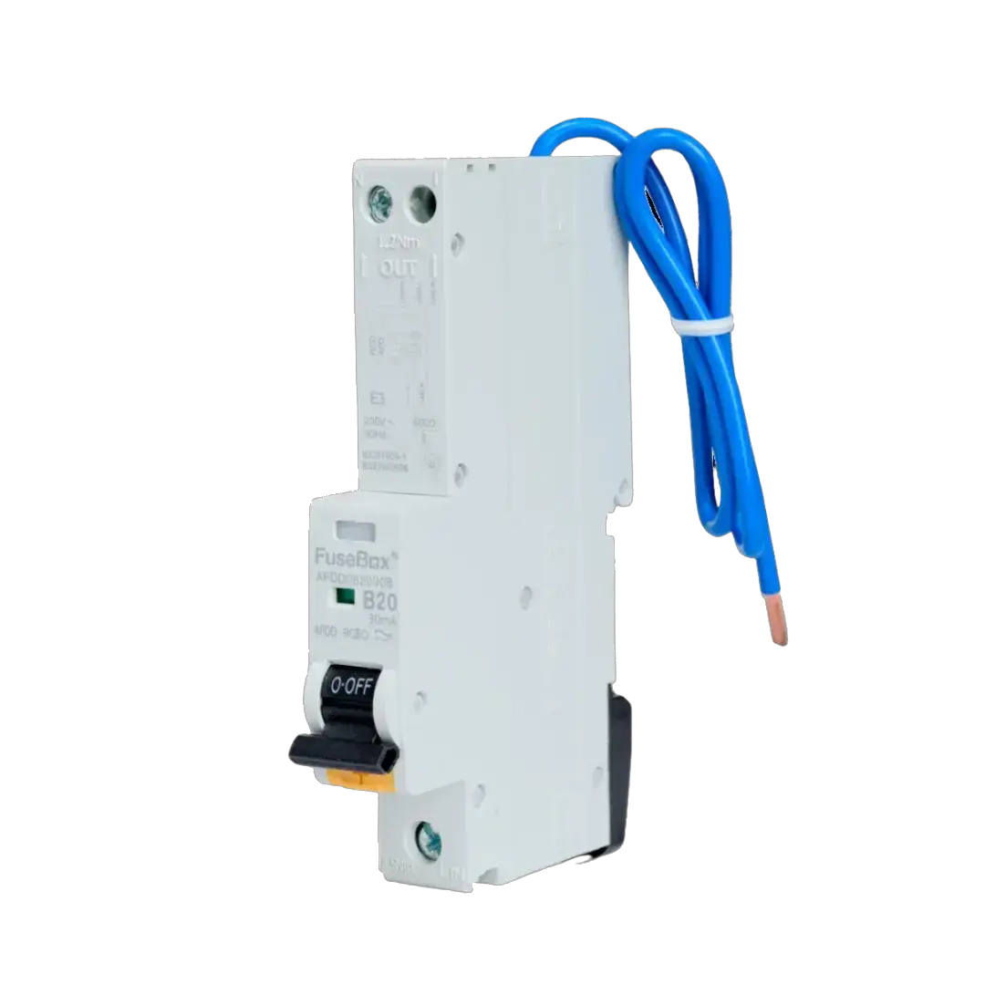 Fusebox AFDD RCBO 20A 30mA 1P+N (SWITCHED) TYPE A - Electrical Fusebox AFDD RCBO 20A 30mA 1P+N (SWITCHED) TYPE A Electrical