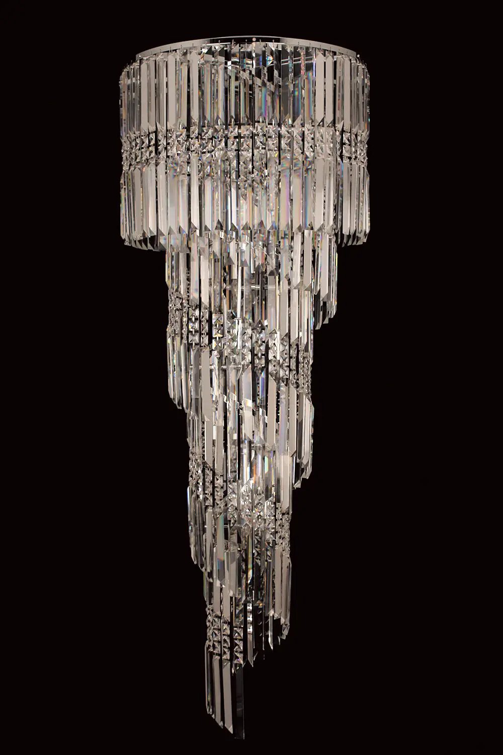 impex Impex CF112024/09/CLR/CH Toronto 9 Light Pendant Clear Crystal Chrome - impex Impex CF112024/09/CLR/CH Toronto 9 Light Pendant Clear Crystal Chrome