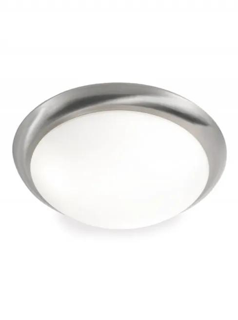 Franklite 335mm Satin Nickel Circular Flush - Wall Lights Franklite 335mm Satin Nickel Circular Flush Wall Lights