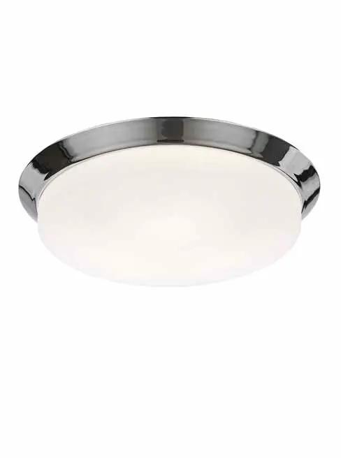 Franklite 390mm IP44 Bathroom Flush Fitting - Flush Lights Franklite 390mm IP44 Bathroom Flush Fitting Flush Lights