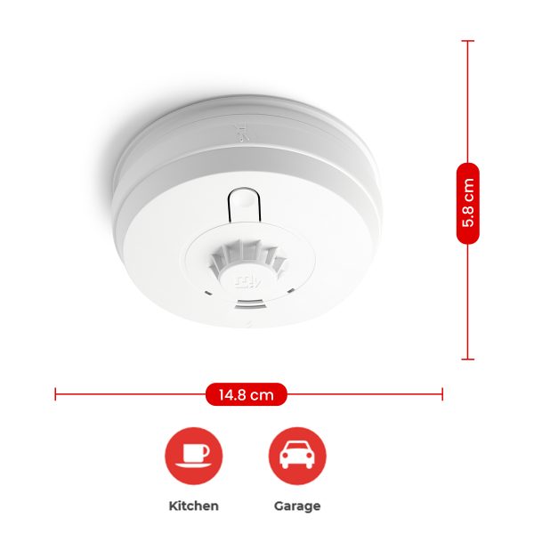 Aico Ei144e Heat Alarm - Heat Alarms Aico Ei144e Heat Alarm Heat Alarms